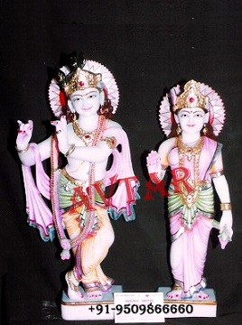 Marble Radha Krishna 2 feet